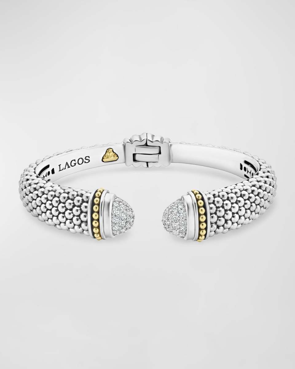 12mm Caviar Cuff Bracelet